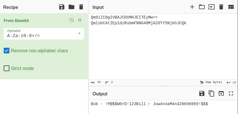 passwords.txt content decoded